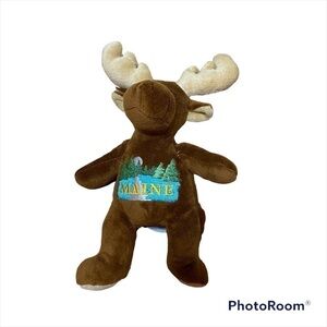 Mary Meyer Maine Moose Beanbag Plush Stuffed Animal NWT